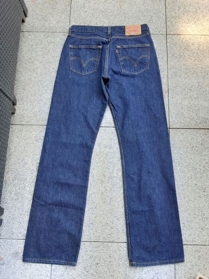 Pantalon jean marque Levi s strauss 501 taille w 33 l 34 fermeture bouton - photo numéro 7