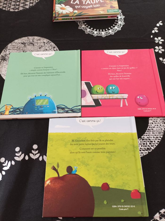 Lot de 3 livres enfants - C'est comme ça - photo numéro 2