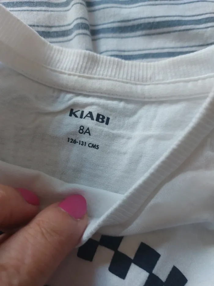Lot de 2 tee-shirts sans manche Kiabi - photo numéro 4