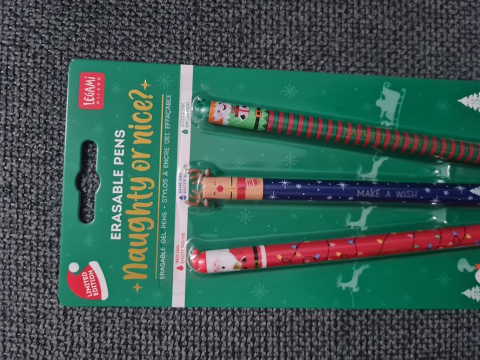 Legami effaçable Noel 2024 Père Noel Lutin Renne 1 Set Neuf Scellé - photo numéro 5