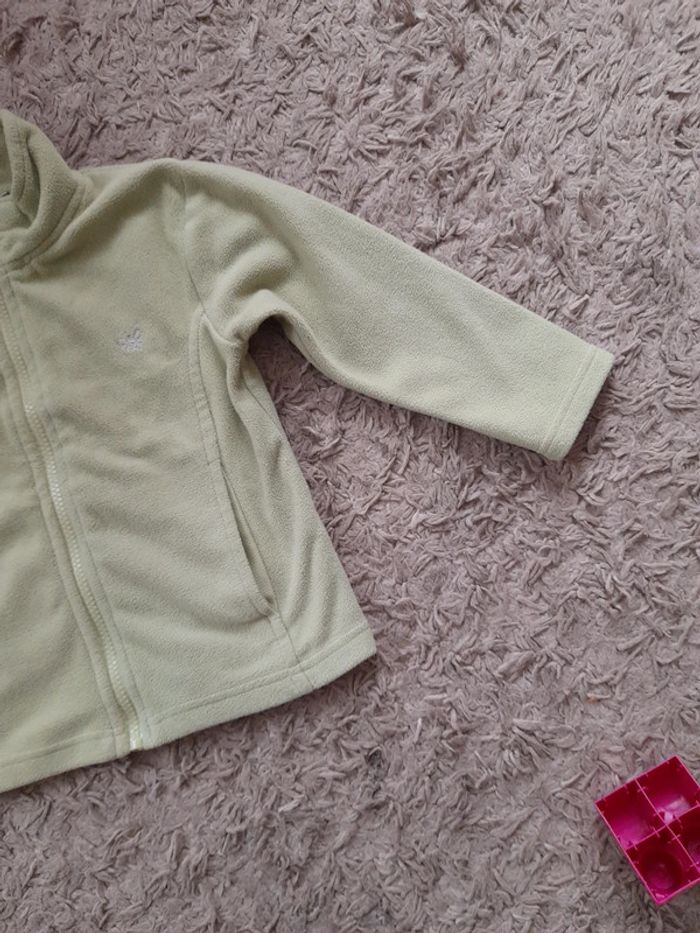 Veste polaire 4ans Vert pomme - photo numéro 3
