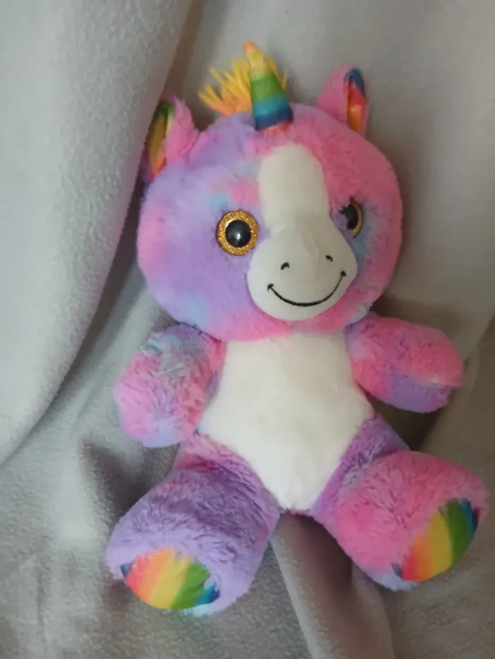Peluche ours-licorne - photo numéro 2