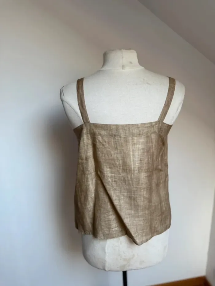Superbe Haut Caraco bustier vintage Louis Feraud 🌸 42 XL - photo numéro 6