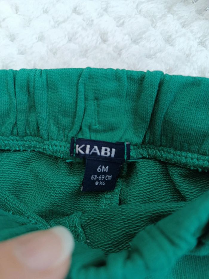 🔸Short basique vert Kiabi 6 mois🔸 - photo numéro 4