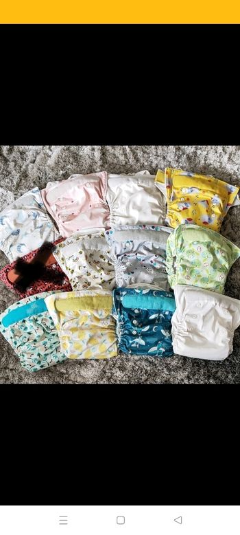 Lot de couches lavables Bambino mio