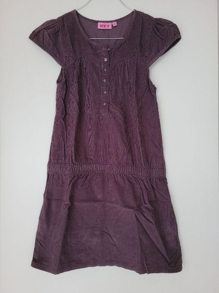 Robe velours NKY 10 ans