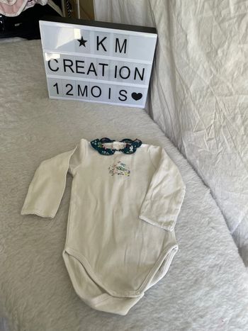 Bodys 12 mois sergent major