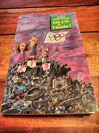 Livre intitulé les JO de l'écolo
