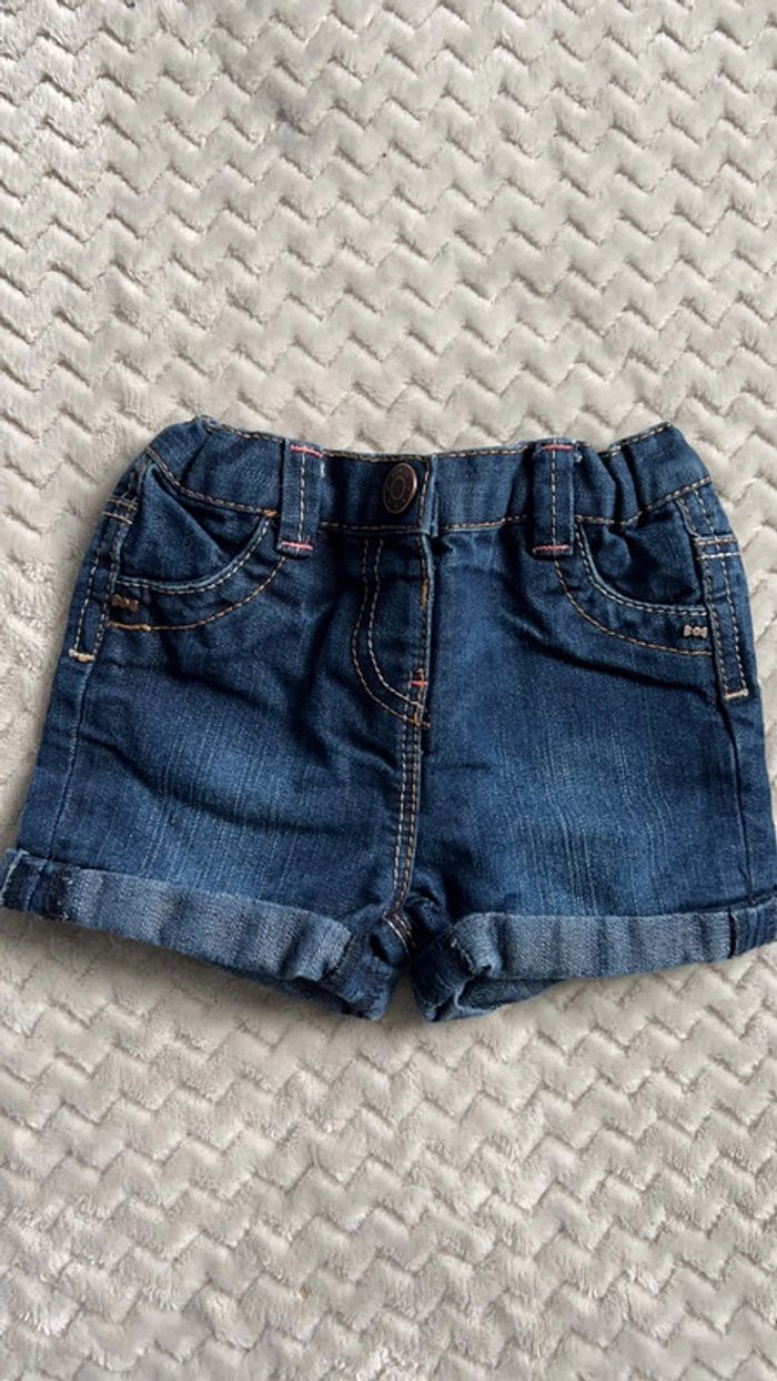 Short en jean