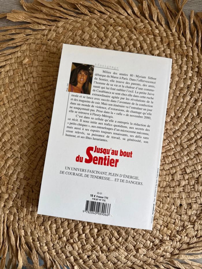 Livre jusqu’au bout du sentier Myriam sitbon - photo numéro 2