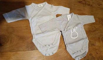 Lot de 2 bodies naissant