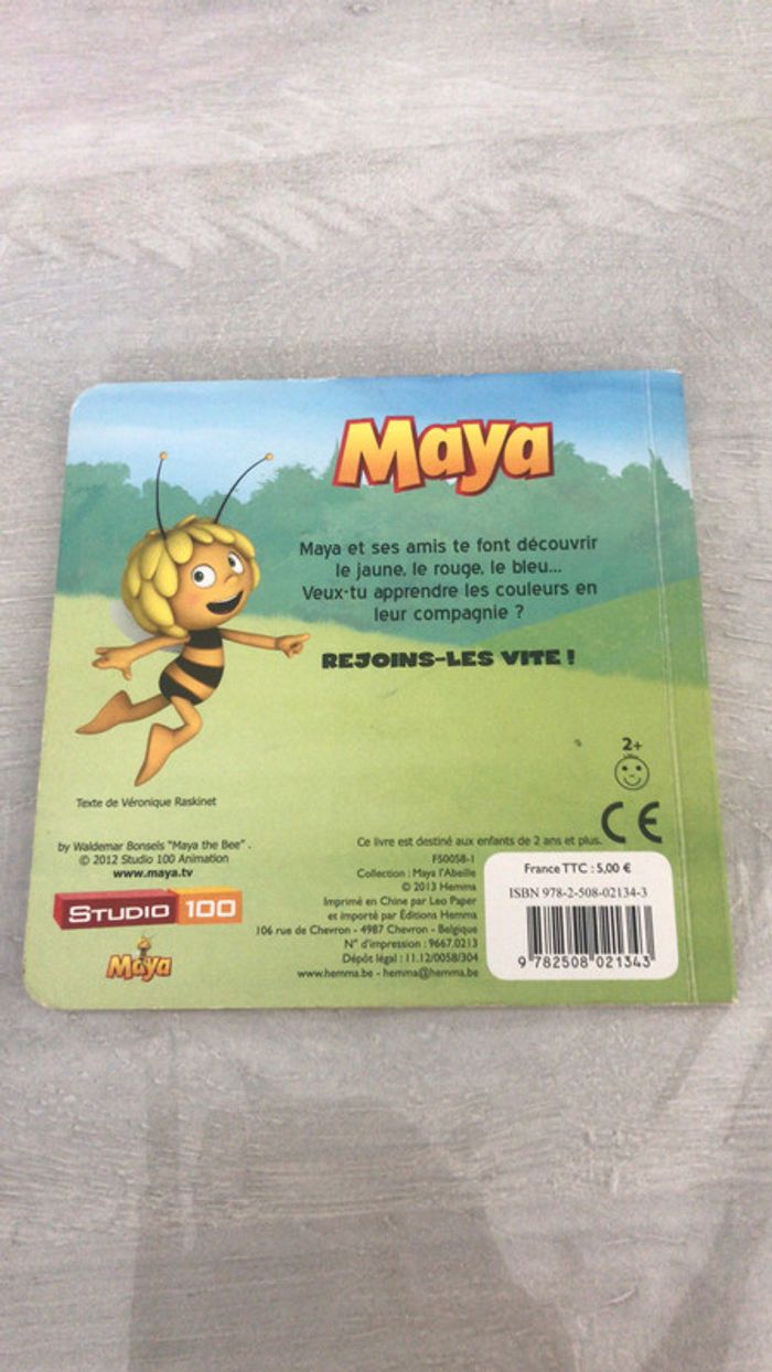 Livre Maya et les couleurs - photo numéro 3