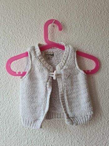 gilet sans manche blanc Kimbaloo