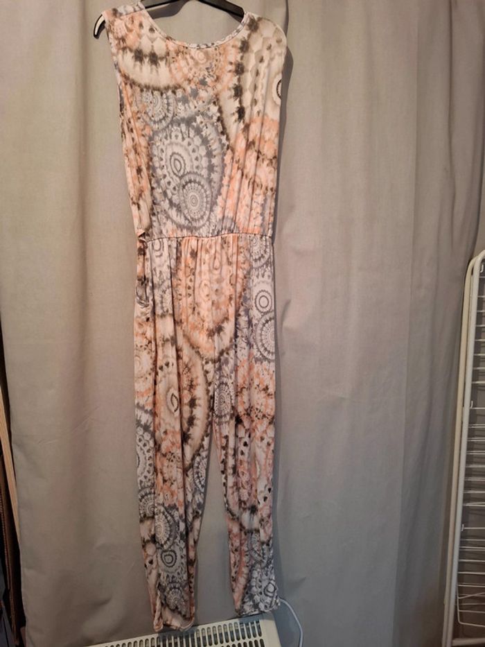 Magnifique combinaison femme manche courte été leger - photo numéro 5