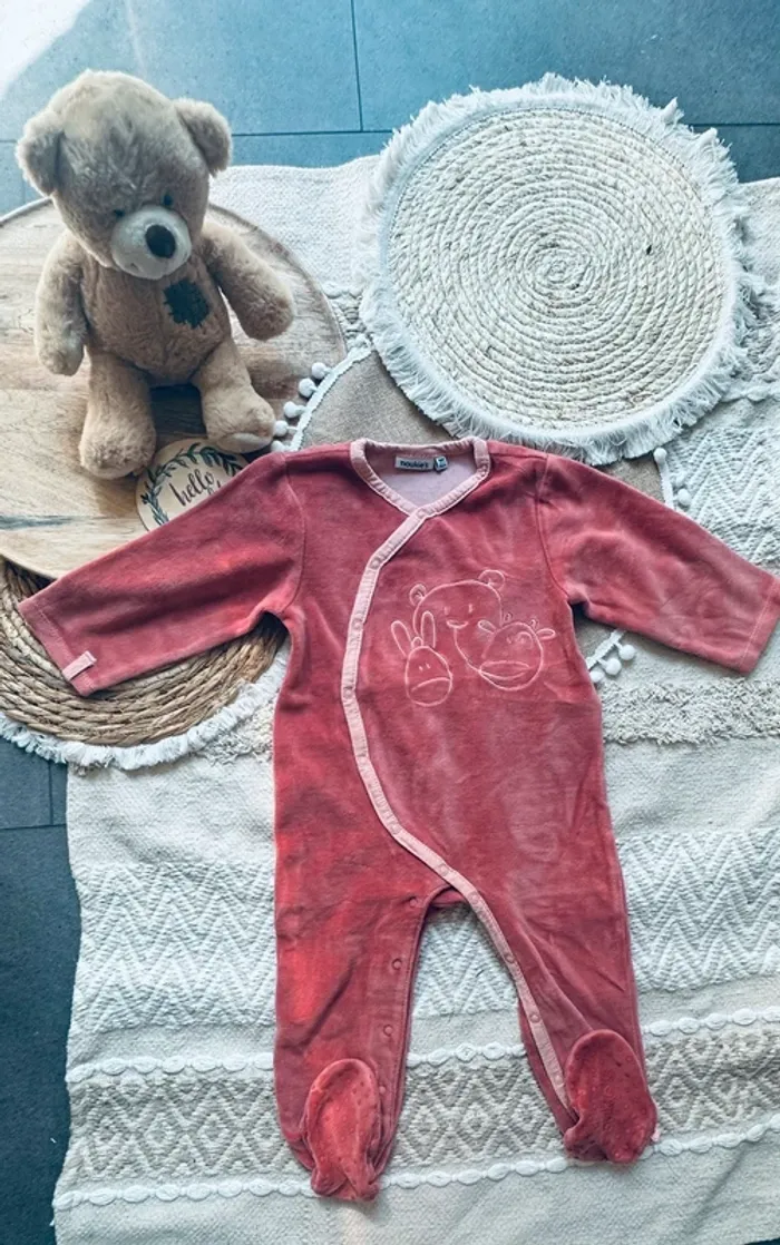 Pyjama Noukie’s bordeau 18M 86cm - photo numéro 2