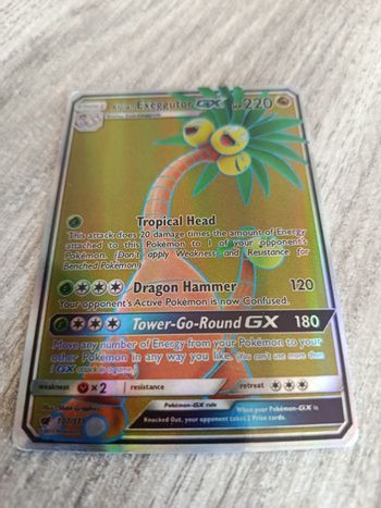 Carte pokémon GX