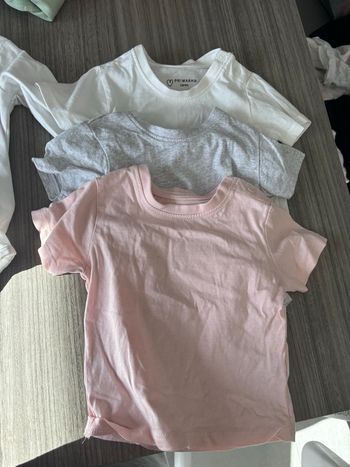 3 t- shirts 6 mois