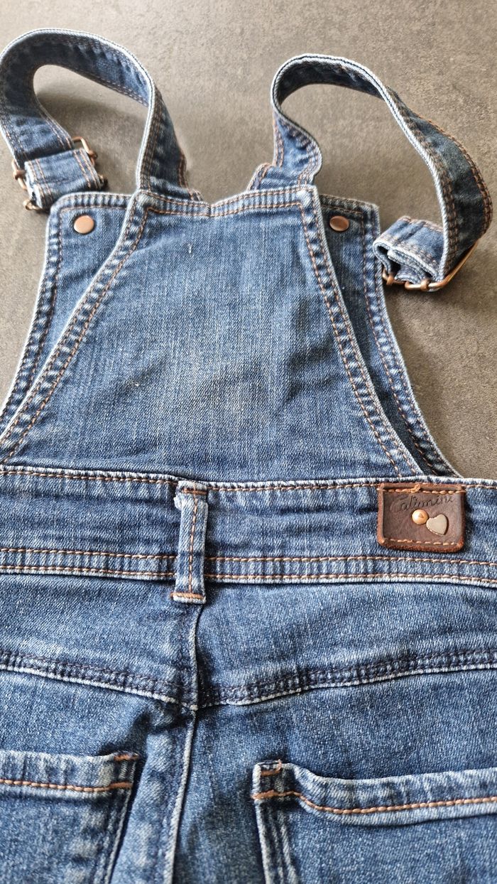 1 salopette jeans 1 t-shirt  4 ans tbe - photo numéro 4
