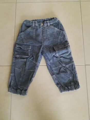 Pantalon velours - 2 ans