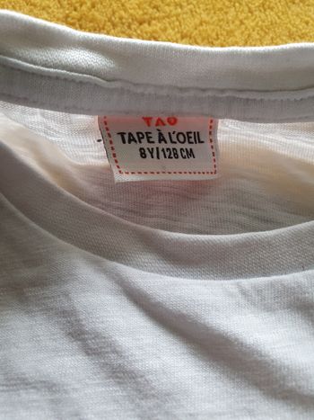 Tshirt Manche longue 8 ans