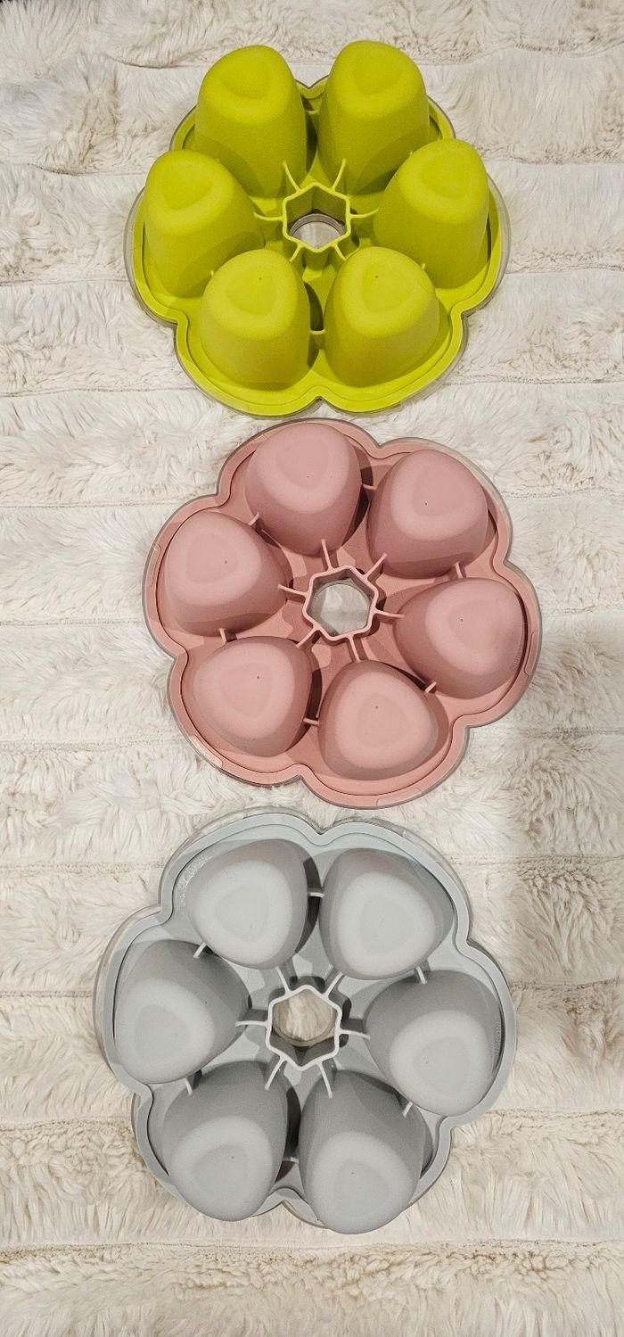 Lot de 3 fleurs 🌸 multiportions BEABA XL 150ML - photo numéro 9