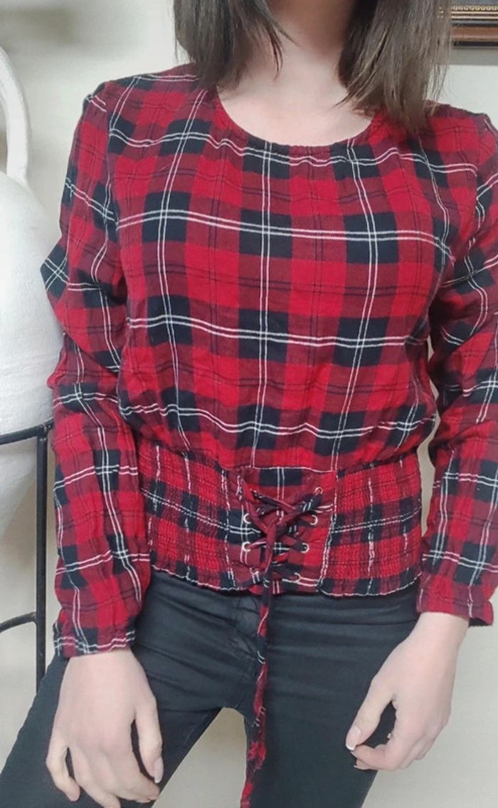 Jolie Pull à carreaux - photo numéro 2