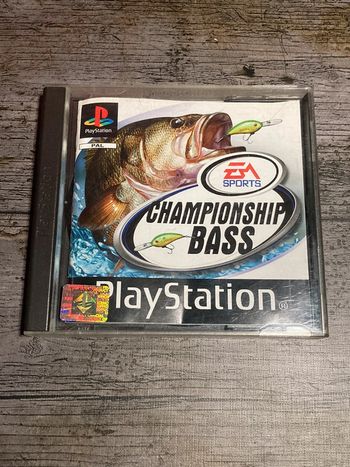 Championship Bass Jeu PS1 sans jaquette avant Sony