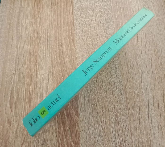 Jorge Semprun 🪅 Montand la vie continue - photo numéro 3