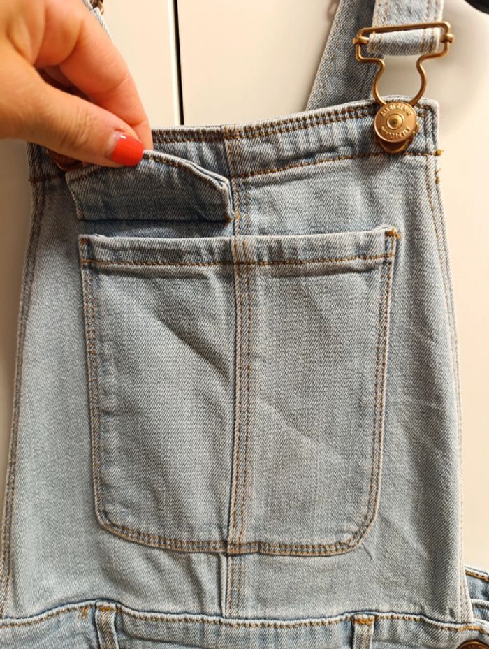 Robe en jean/salopette, Kiabi - photo numéro 4