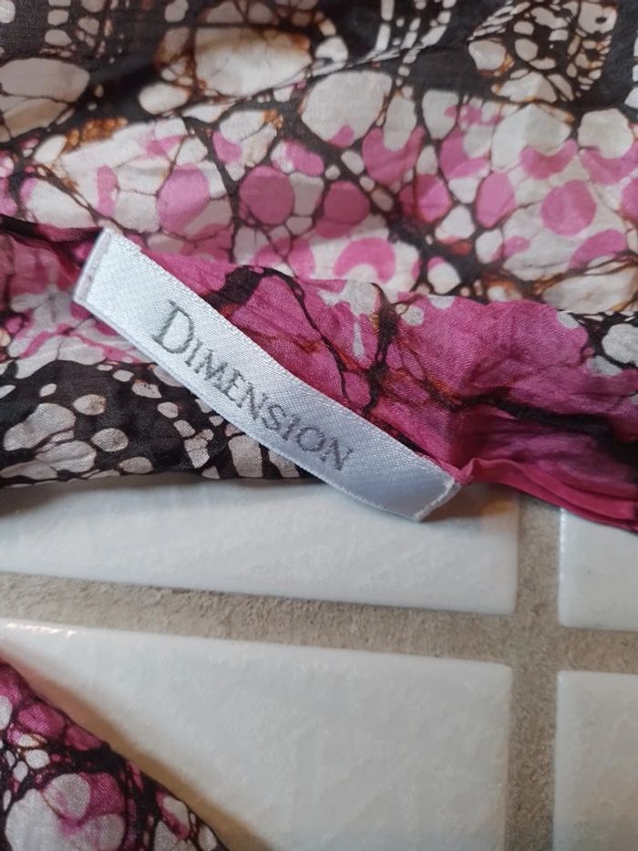 Débardeur + paréo femme rose et noir - photo numéro 16