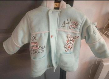 Veste polaire mini gang 3 mois