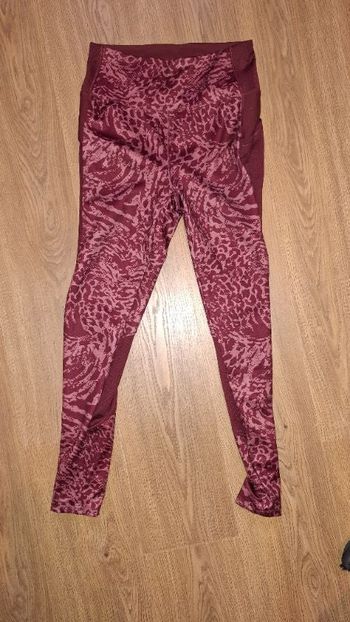Leggings de sport violet bordeaux _ M _ domyos