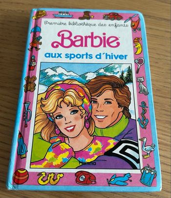 Livre « Barbie aux sports d’hiver »