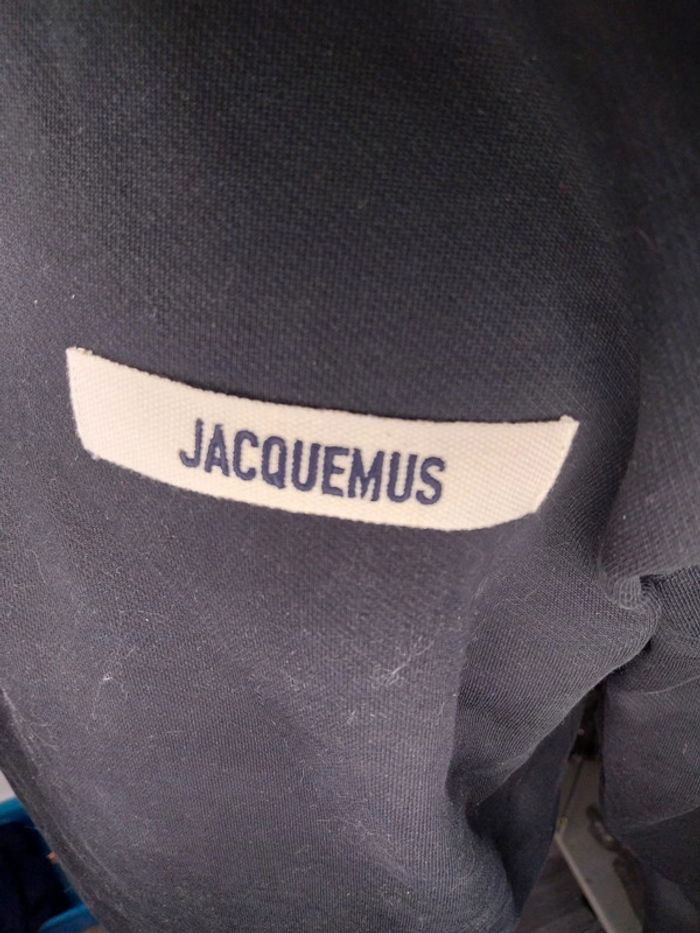 Pull sweat à capuche Jacquemus neuf avec étiquette L noir - photo numéro 2