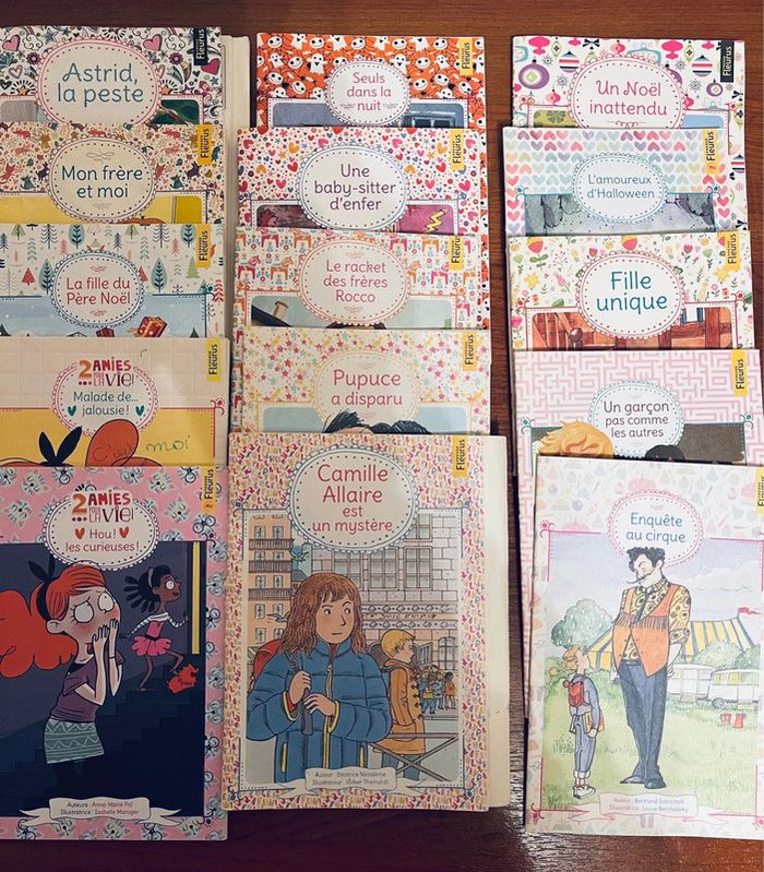 Lot de 15 histoires sous forme de mini roman