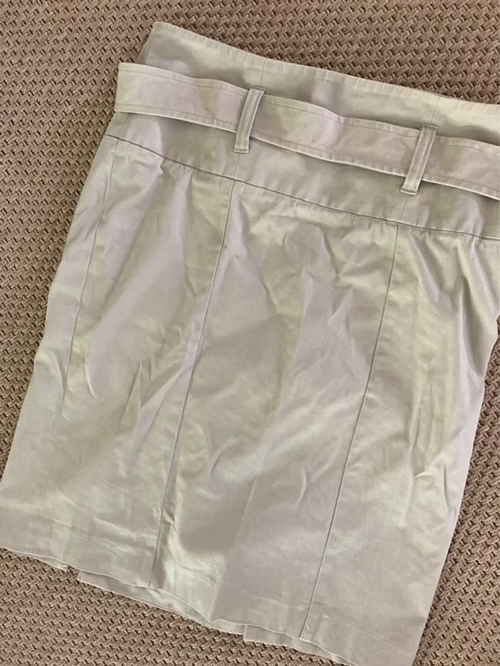 Jupe beige Benetton - photo numéro 4