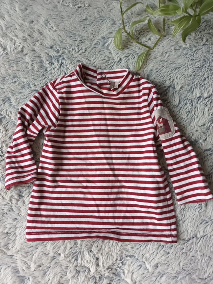 Tee shirt rayures 3m