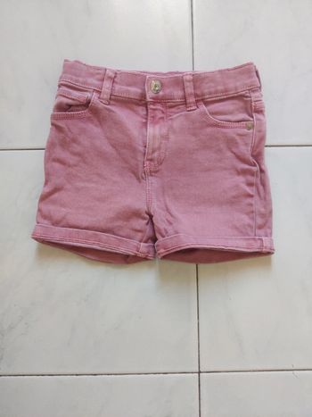 Short rose Tex 5-6 ans