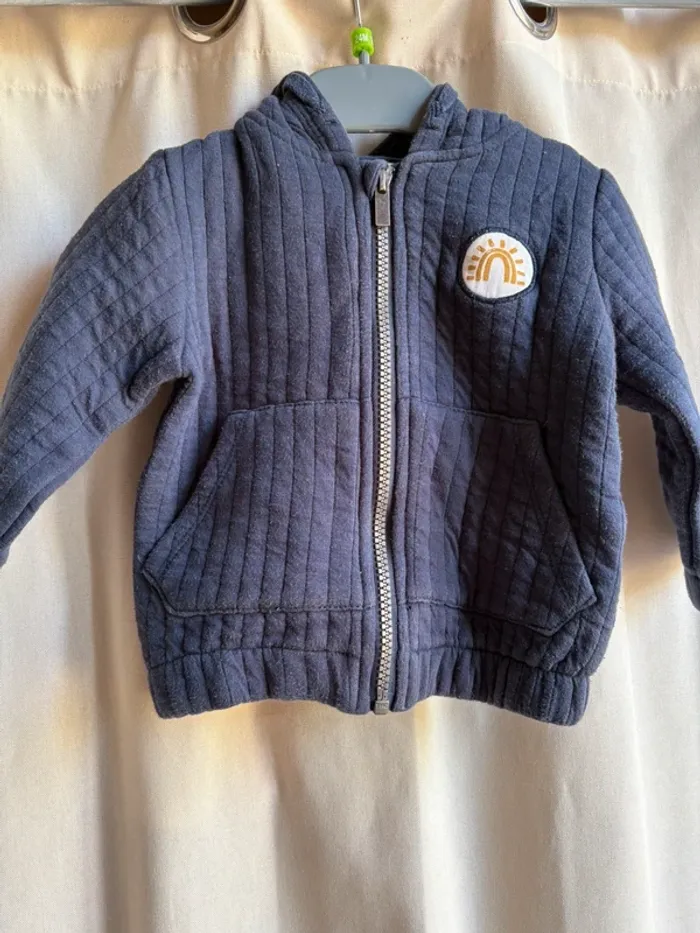 Veste à capuche chaude 9 mois