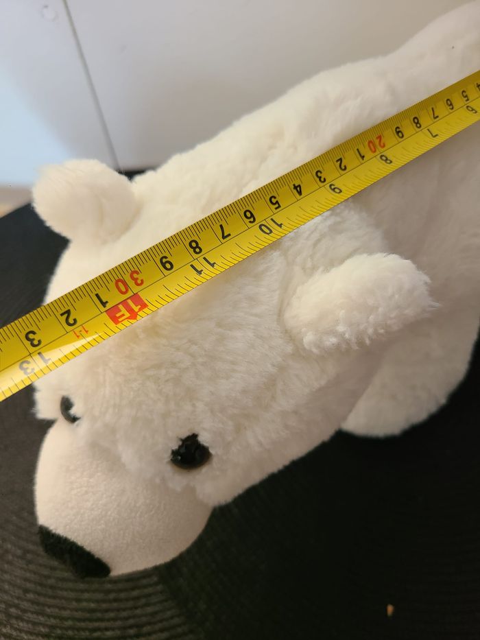 Peluche ours polaire blanc Logoprom CA CREDIT AGRICOLE - photo numéro 6