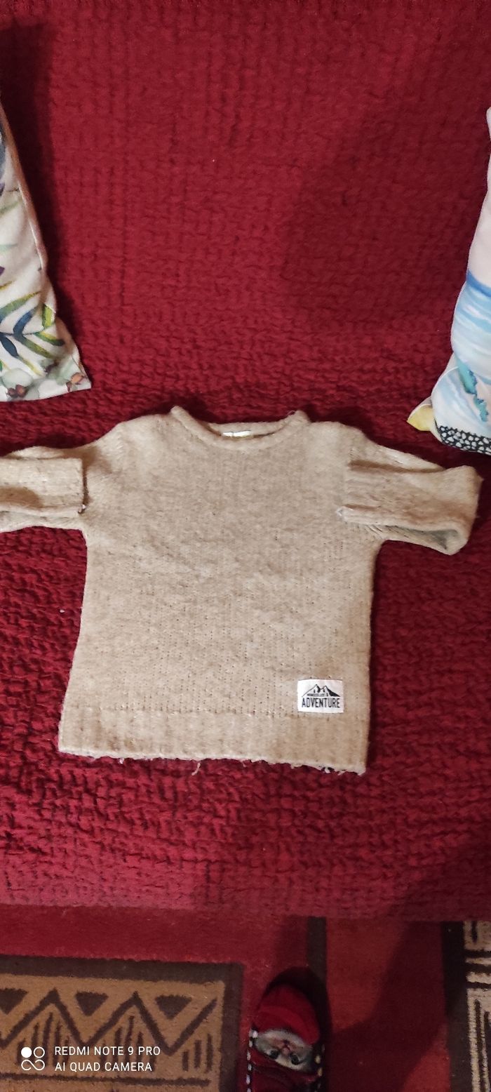 Pull chaud garçon Vertbaudet 5 ans