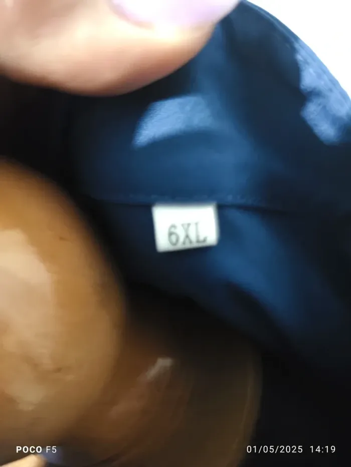 Tunique femme bleu 6 Xl / 58 manque longue et 3/4 neuve - photo numéro 8