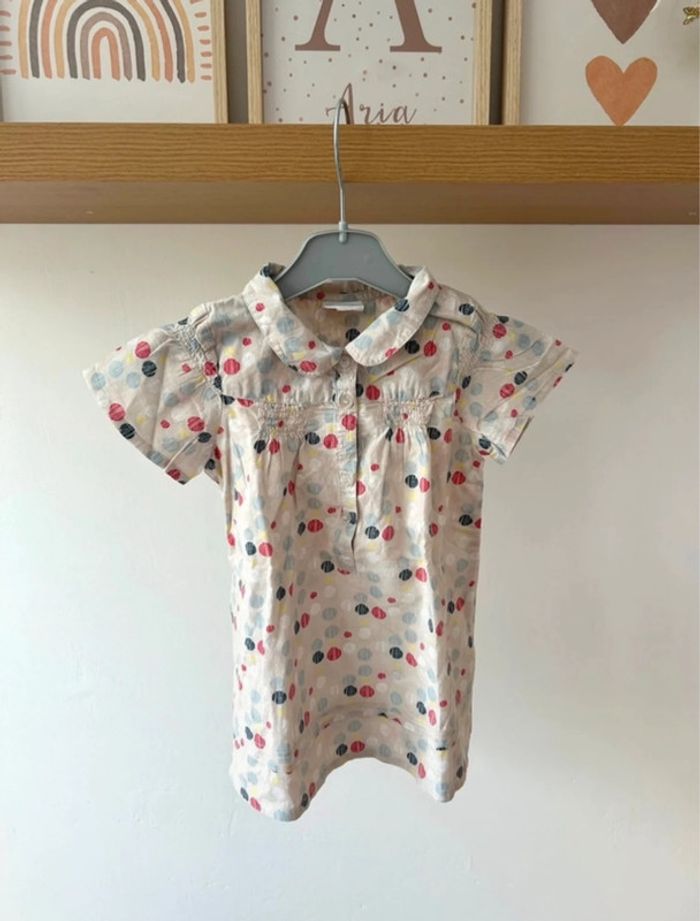 Robe à pois Vertbaudet