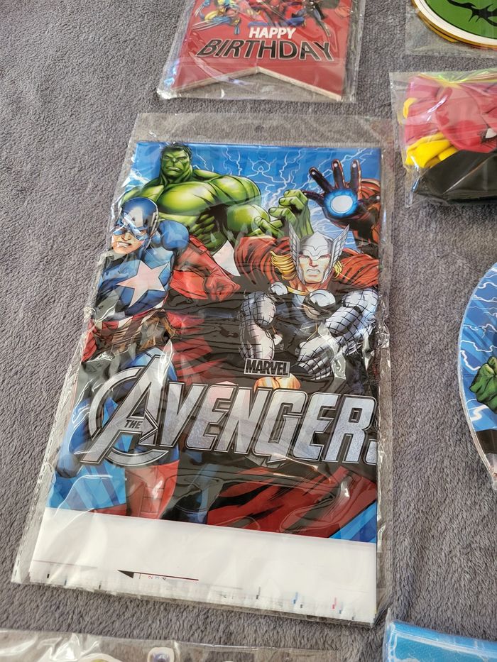 Lot décoration Marvel avengers - photo numéro 5