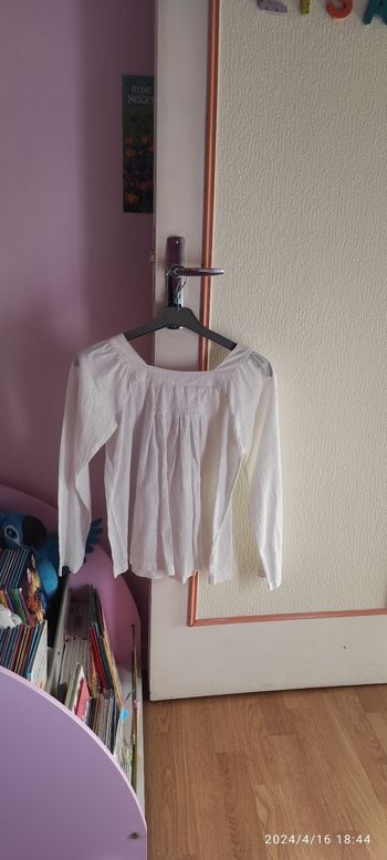 Chemise fille paillettes C.F.K taille 12 ans