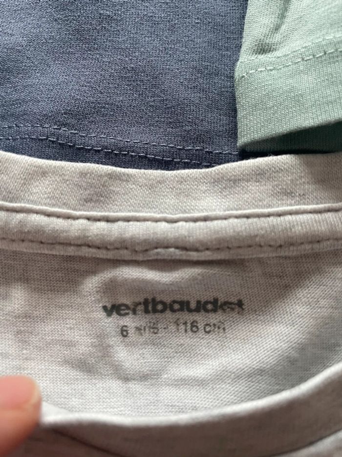 Lot de 3 tee shirt manche courte - photo numéro 2