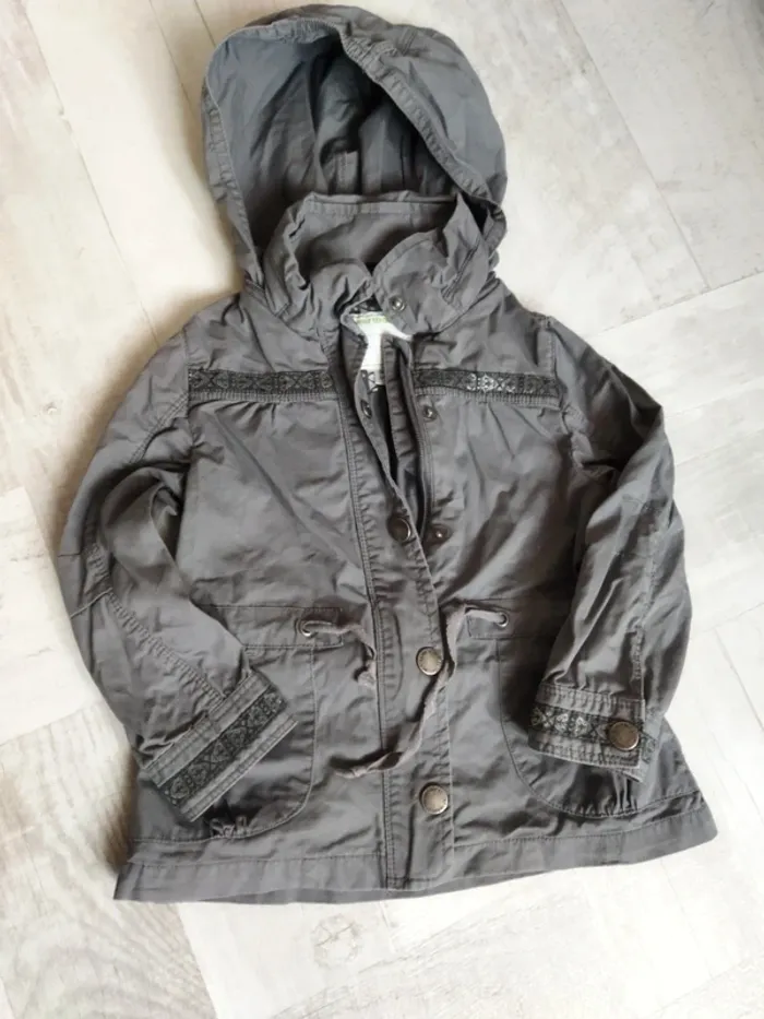 manteau fille avec capuche 3 ans