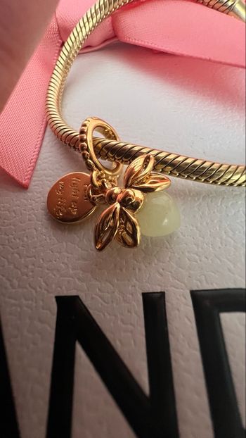 Luciole phosphorescente dorée 