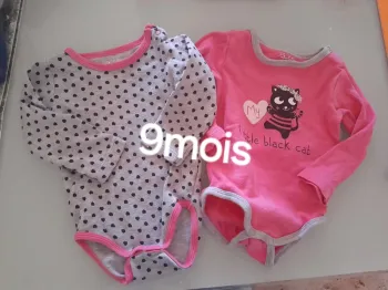 2 body ml fille 9mois