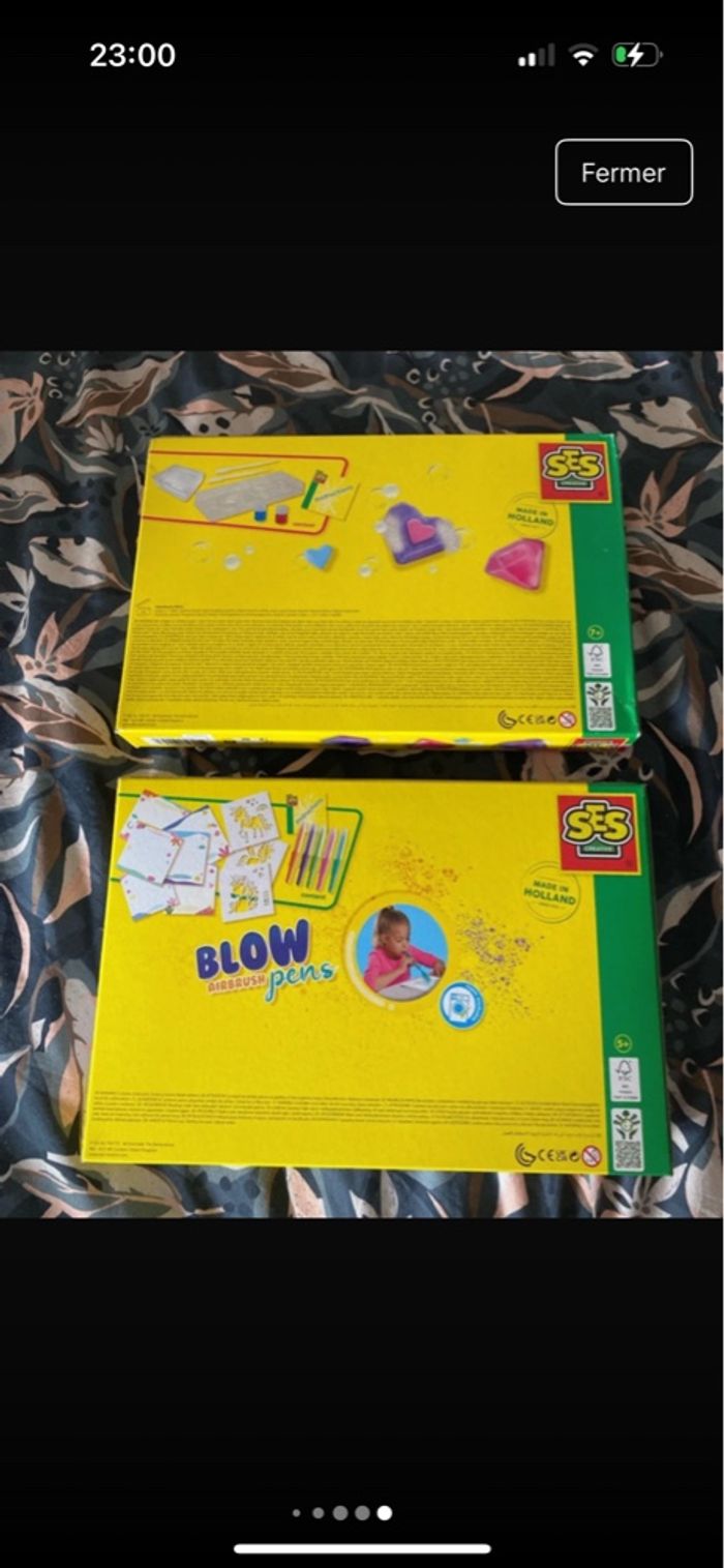 Lot de 3 activités créatives de la marque SES creative - photo numéro 5